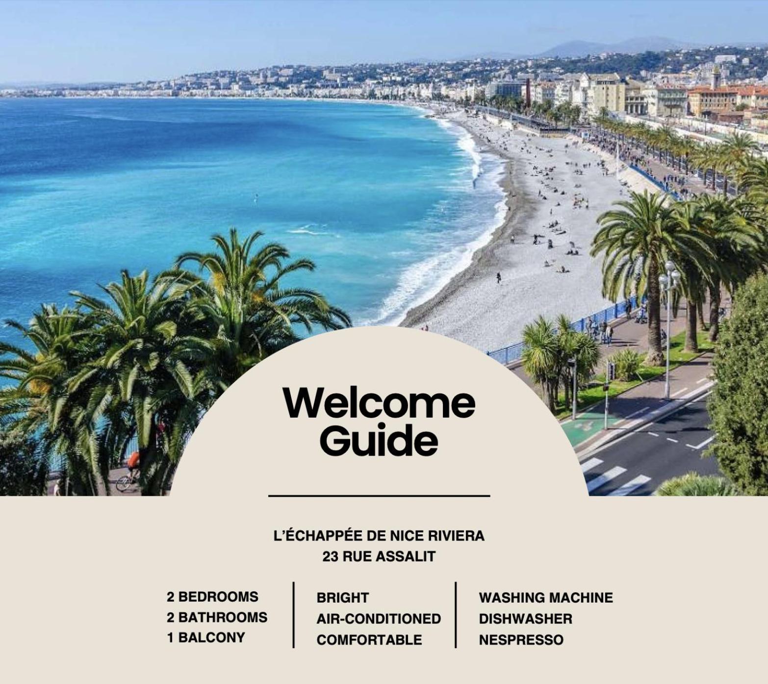 L'Echappee De Nice Riviera I Centre-Ville I Climatise I Proche Gare Et Plage I Ideal Couple Et Famille 外观 照片
