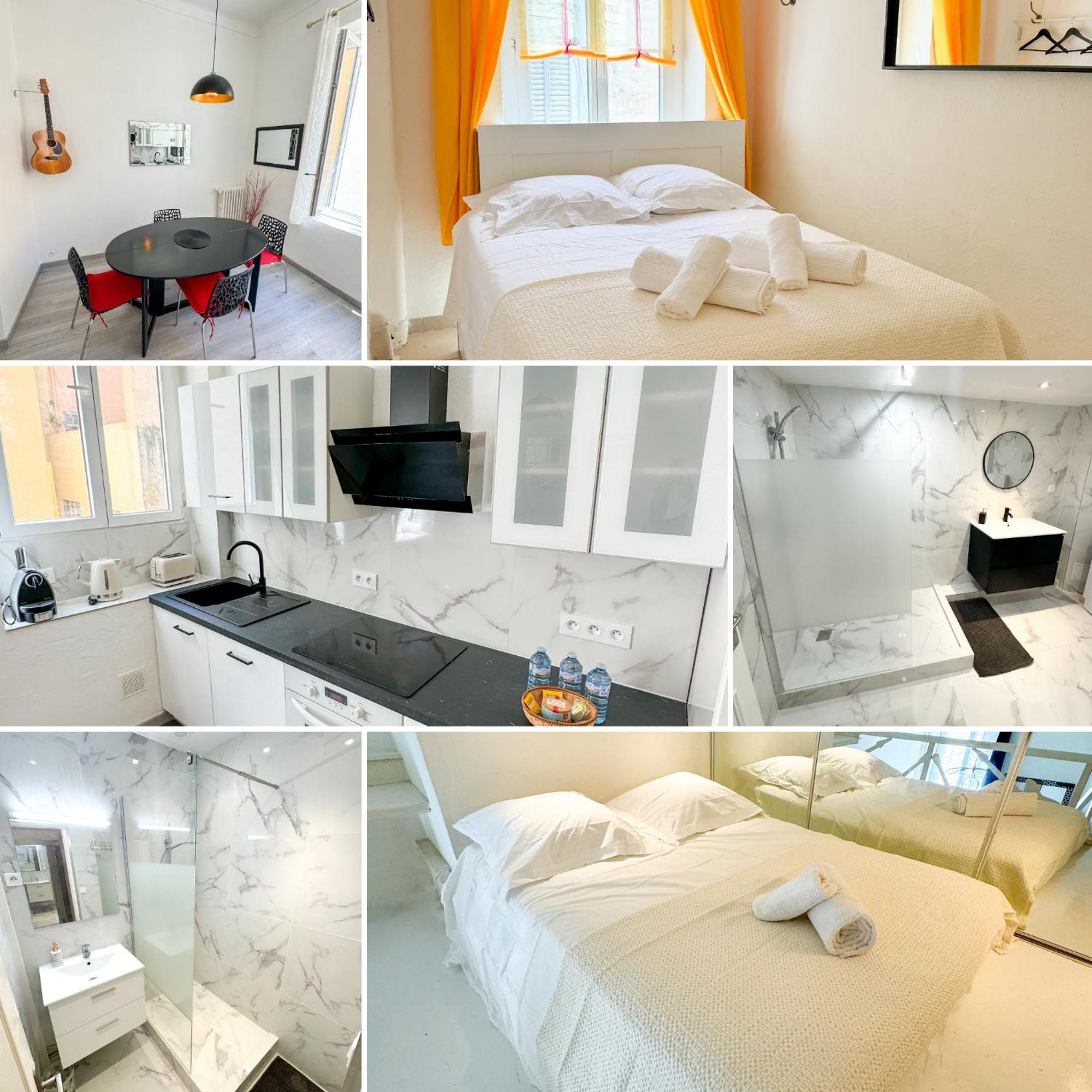 L'Echappee De Nice Riviera I Centre-Ville I Climatise I Proche Gare Et Plage I Ideal Couple Et Famille 外观 照片